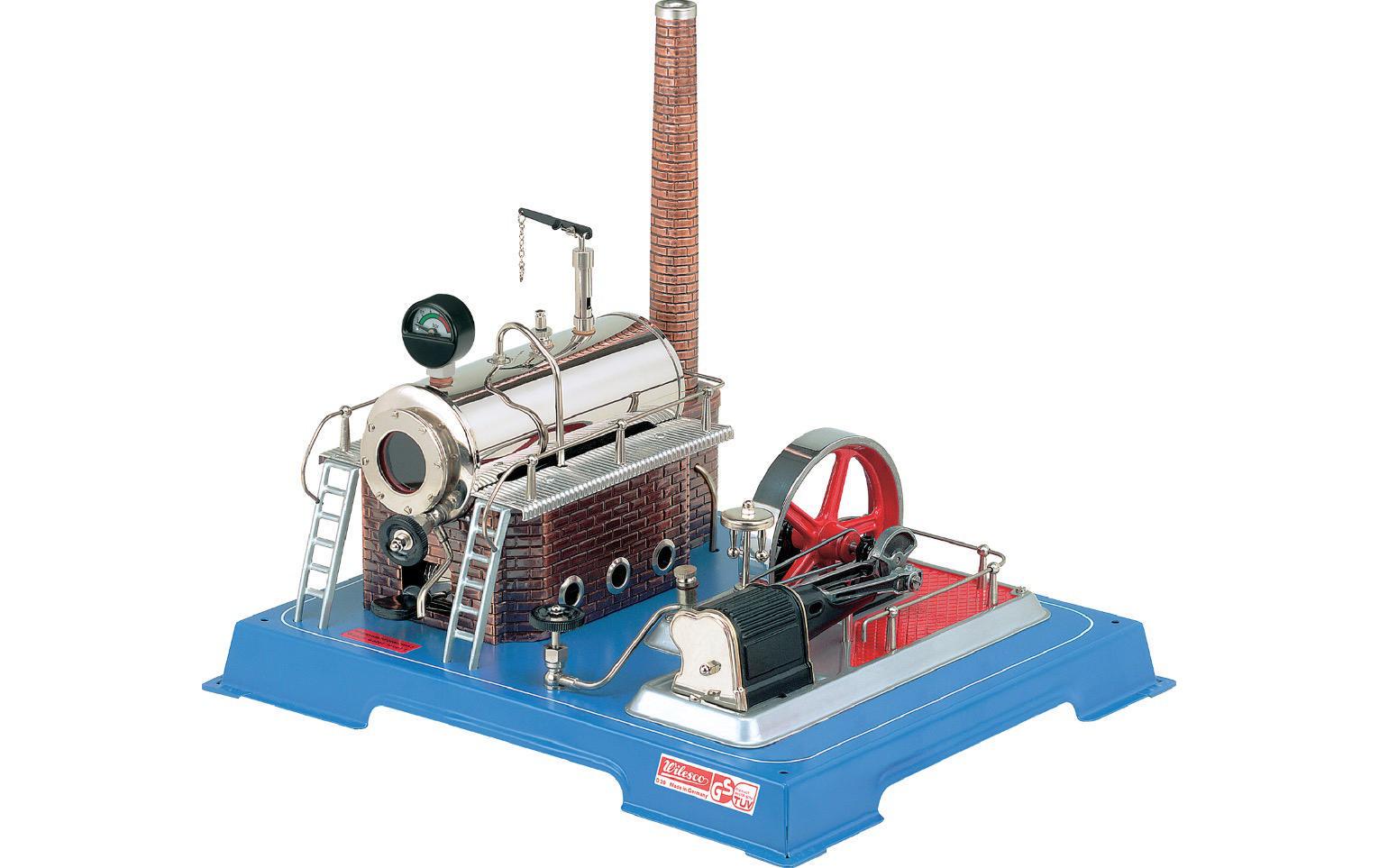Dampfmaschine D20<br>Die Faszination der klassischen Dampfmaschine erleben