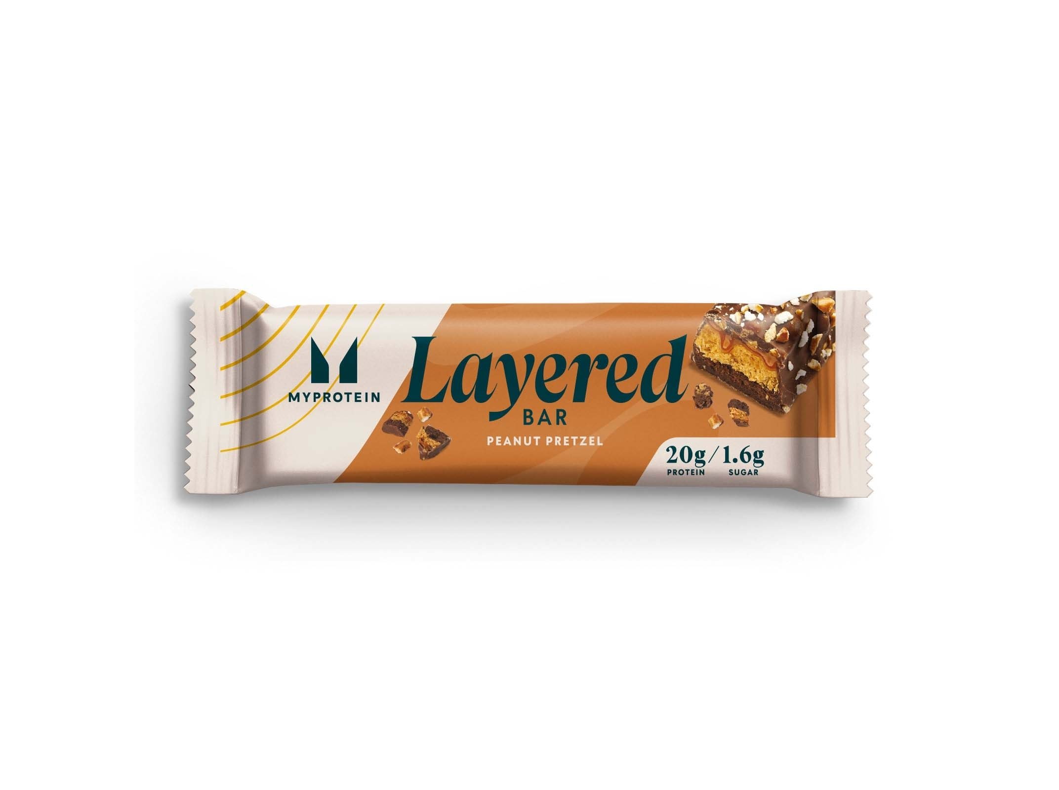 BARRA MYPROTEIN LAYERED PEANUT PRETZEL 60G