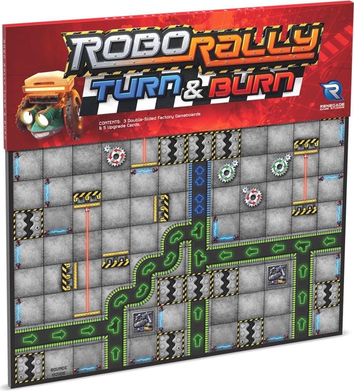 Robo Rally - Turn & Burn Expansion - Uitbreiding - Voor Basisspel