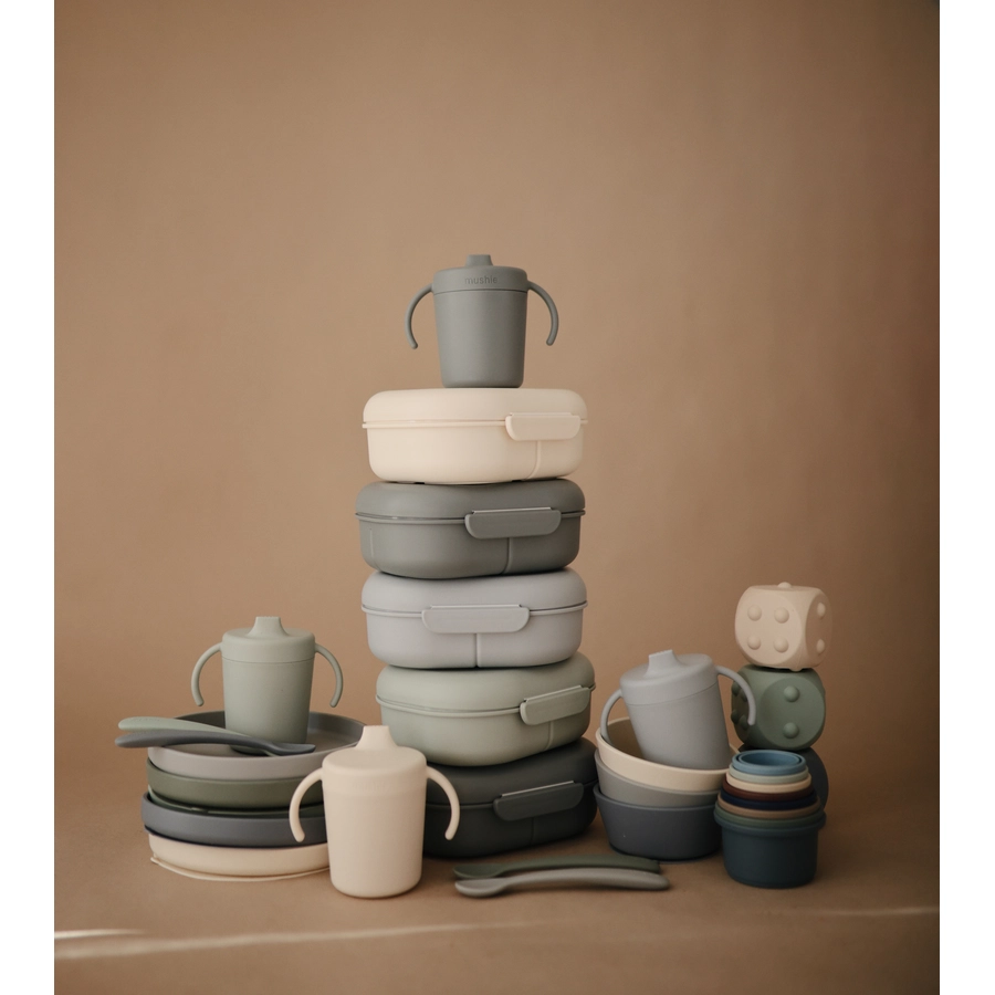 mushie Lunchbox ivory