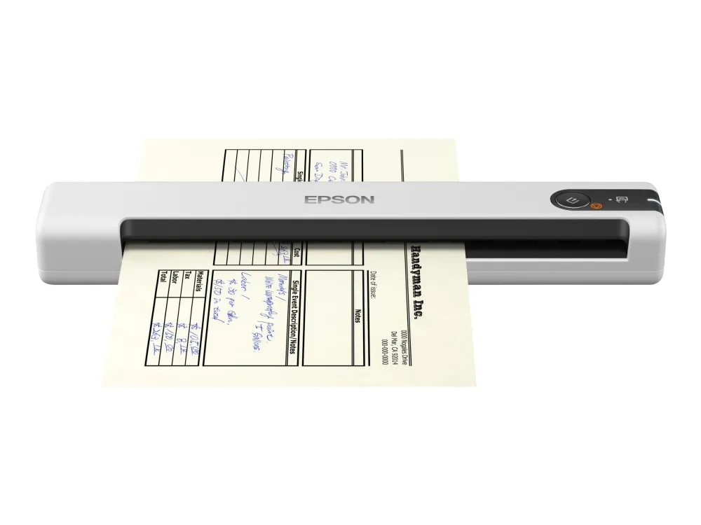 Epson WorkForce DS-70 - Scanner med papirfødning - Contact Image Sensor (CIS) - Legal - 600 dpi x 600 dpi - op til 300 scanninger pr. dag - USB 2.0