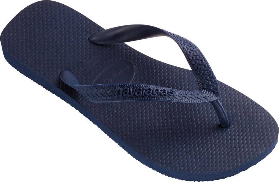 Havaianas Top Slippers en Sandalen Blauw Maat: 43-44 Leer Foot Locker