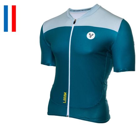 Maillot Manches Courtes LeBram Cenise Turquoise