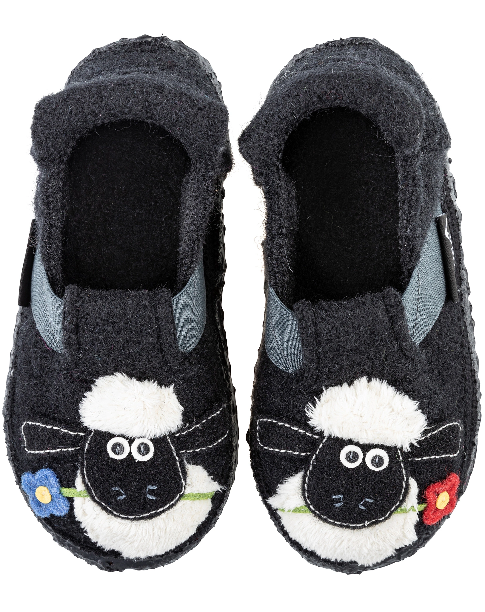 Schlupf-Hausschuhe SHAUNY in schwarz
