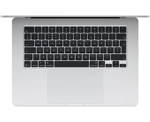 Apple 15-inch MacBook Air: Apple M4 chip with 10-core CPU and 10-core GPU, 24GB, 512GB SSD - Silver