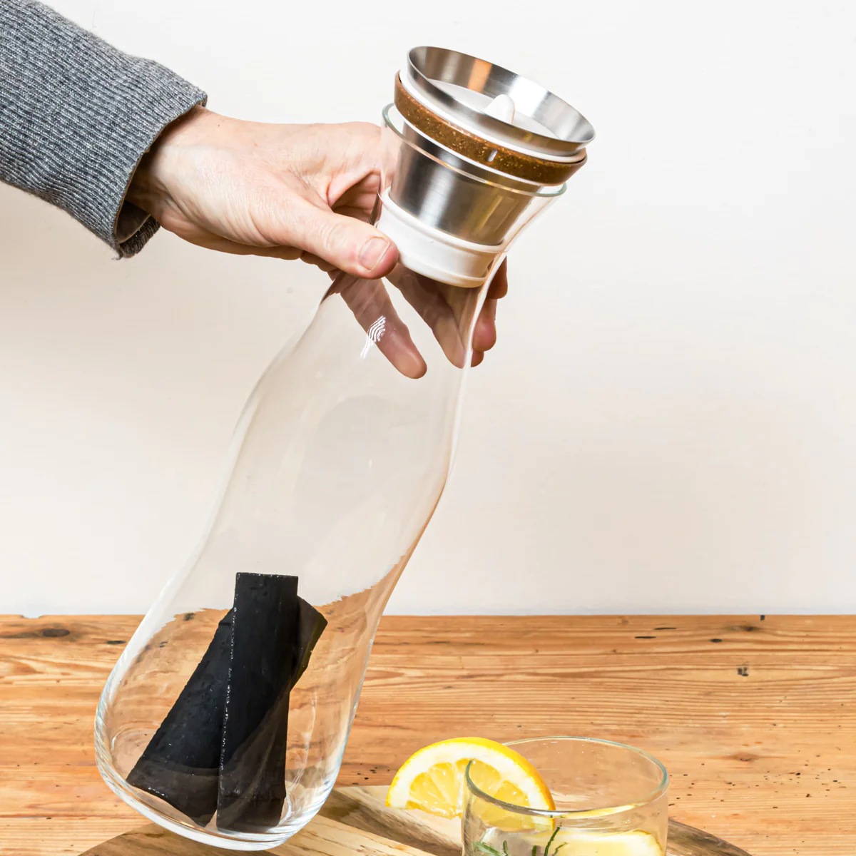Charbon actif de bambou filtrant - pack 3 mois