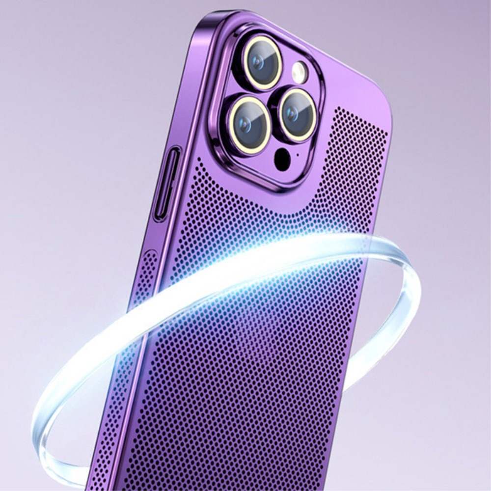 iPhone 15 Hardcase Hülle mit Kameraschutz - Rosa