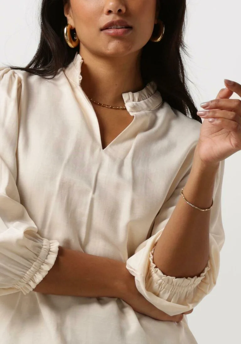 MINUS beige minus blouse velly blouse