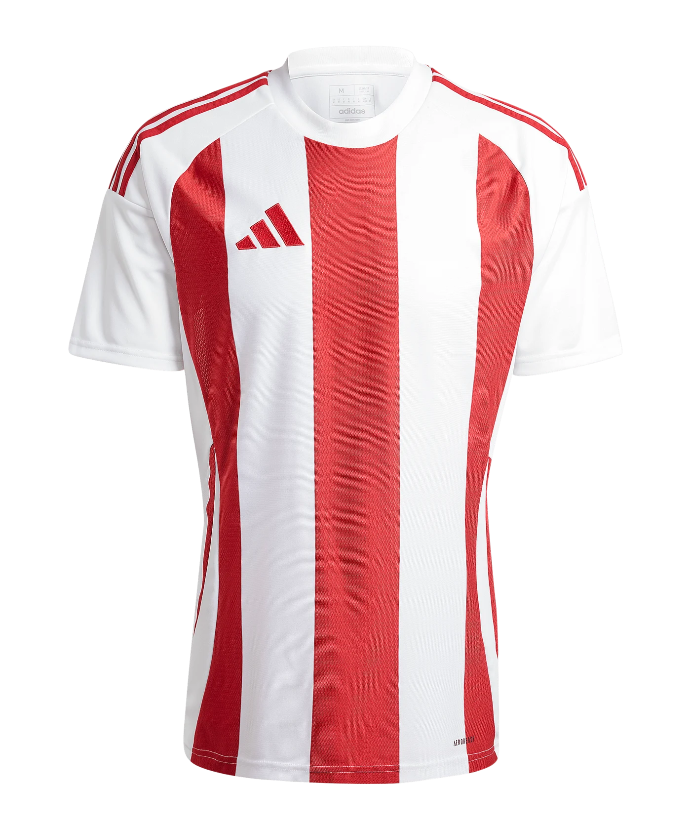 adidas Striped 24 Trikot Weiss Rot