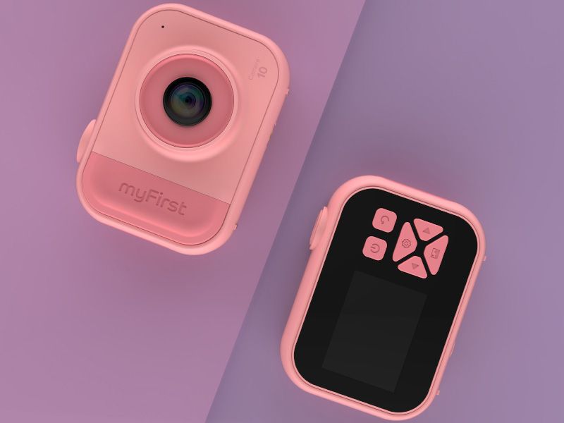 myFirst Kinderkamera Camera 10 Pink Mini-Digitalkamera für Kinder