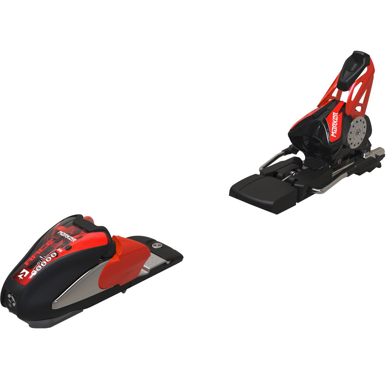 Marker Comp 20 RD black/flo/red | Marker Skibindungen | Marker | M | MARKEN | XSPO