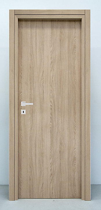 Bloc-porte Exmoor chêne H.204 x l.83 cm, poussant droit