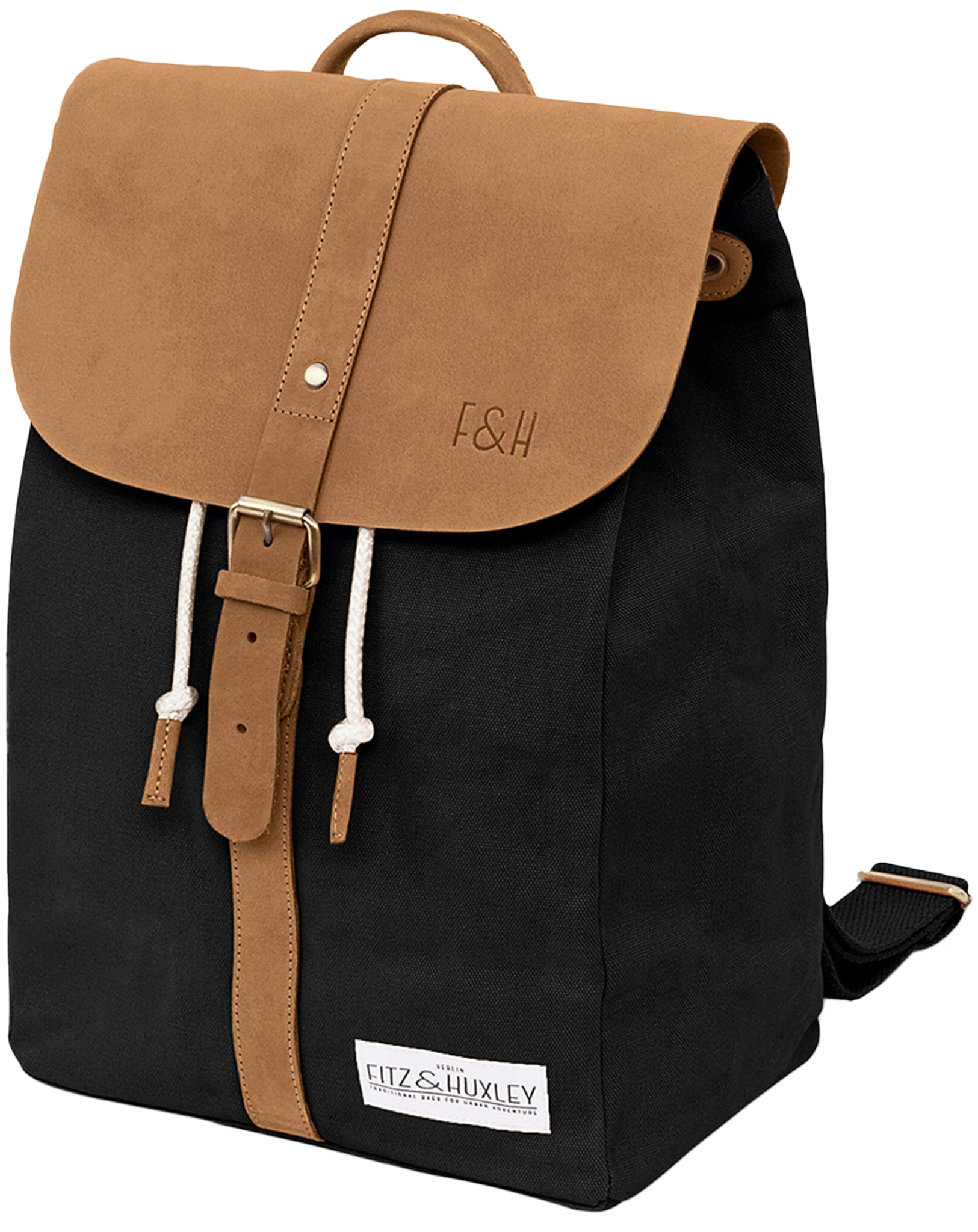 Fitz & Huxley Rucksack SOLSTICE 13l, schwarz