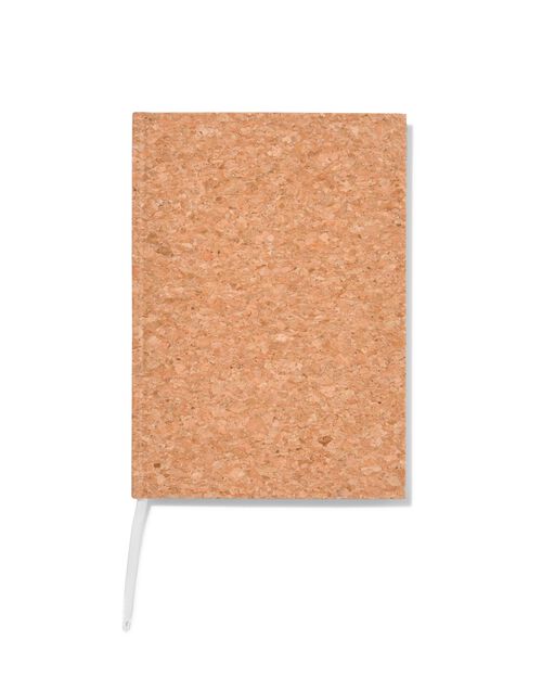 carnet A5 blanc avec liège