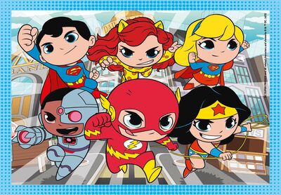Clementoni DC Super Friends Puslespill 4-in-1