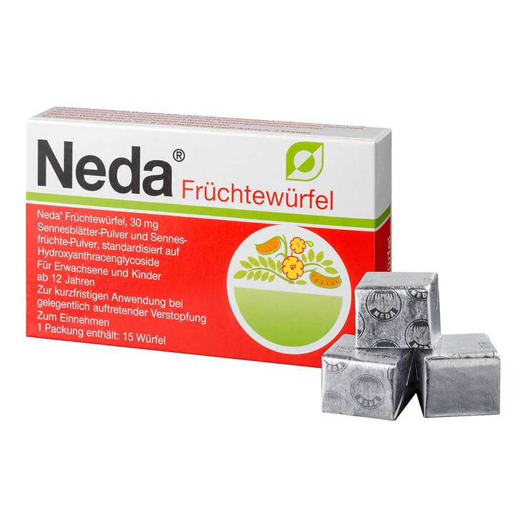 Neda Früchtewürfel, 15 St