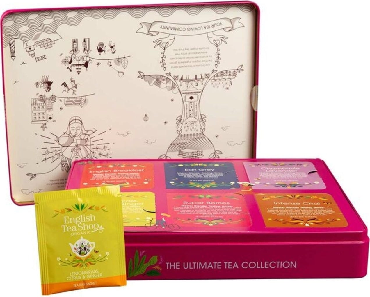 English Tea Shop  Bio Tee-Kollektion in edler Metalldose 