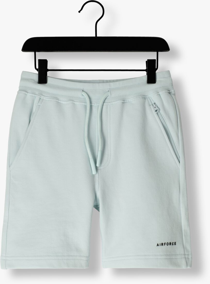 AIRFORCE lichtblauwe airforce korte broek geb0710