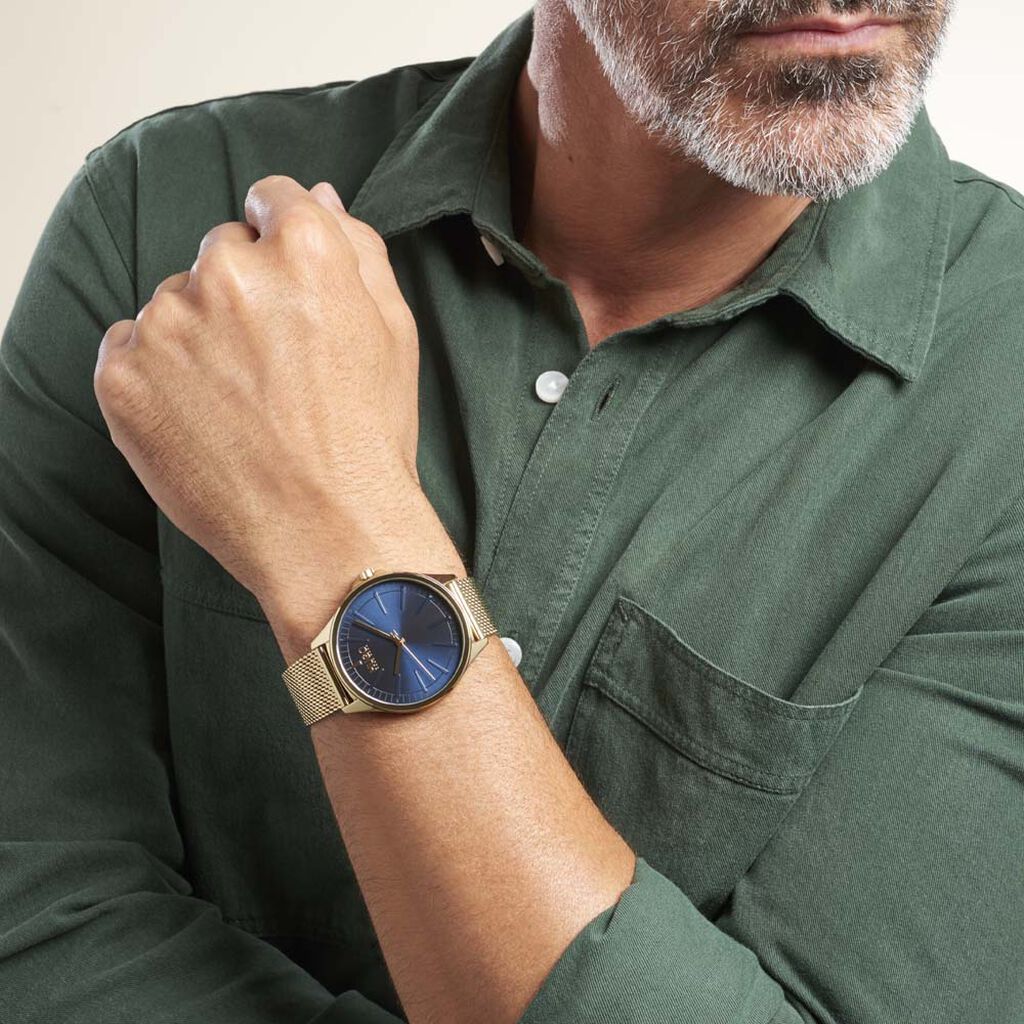 Montre Hugo Smash Bleu