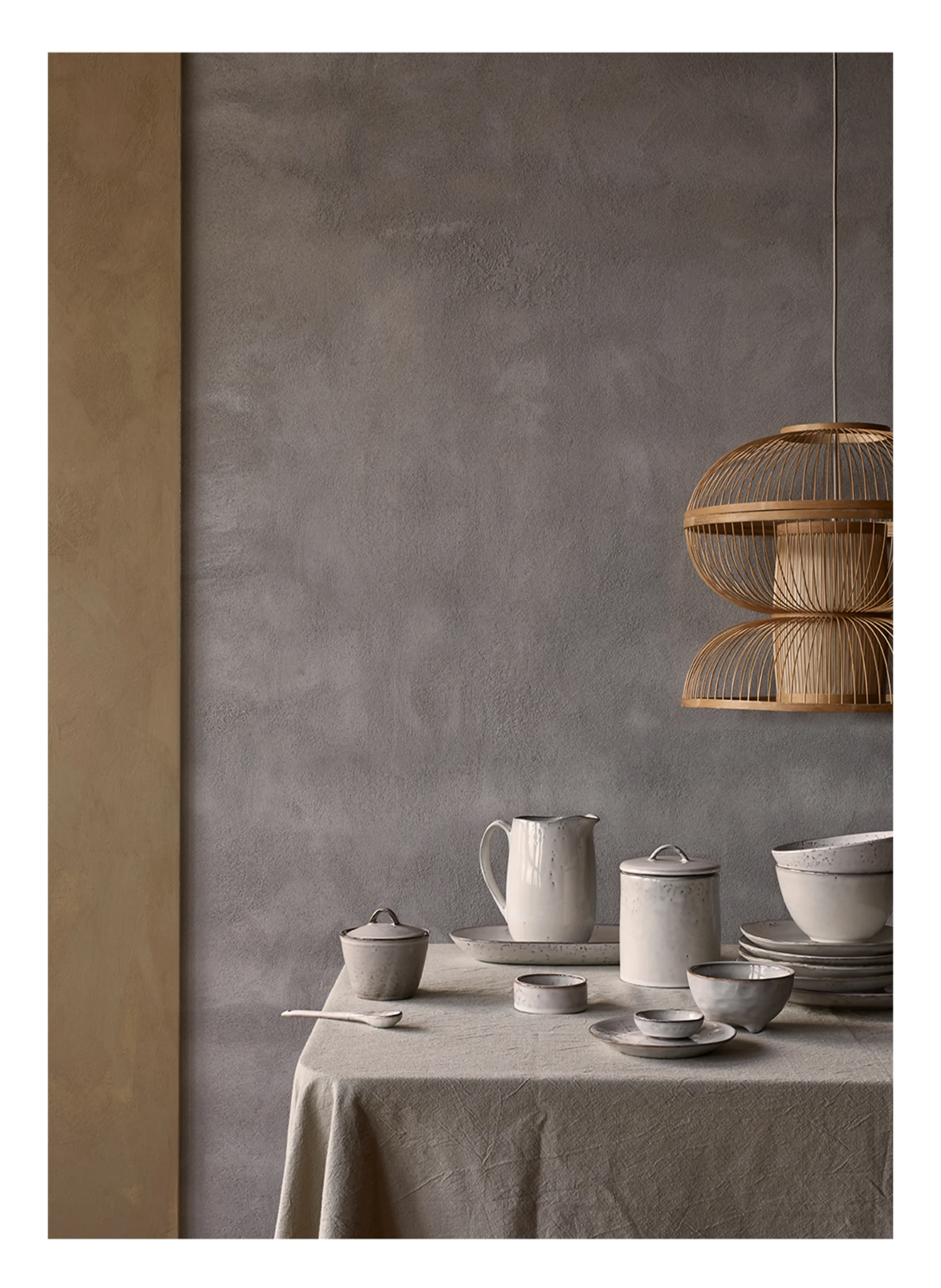 BROSTE COPENHAGEN Schale NORDIC SAND
