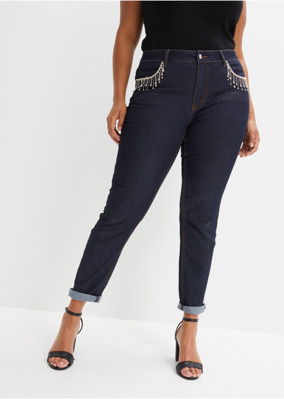 Jean Skinny avec strass
