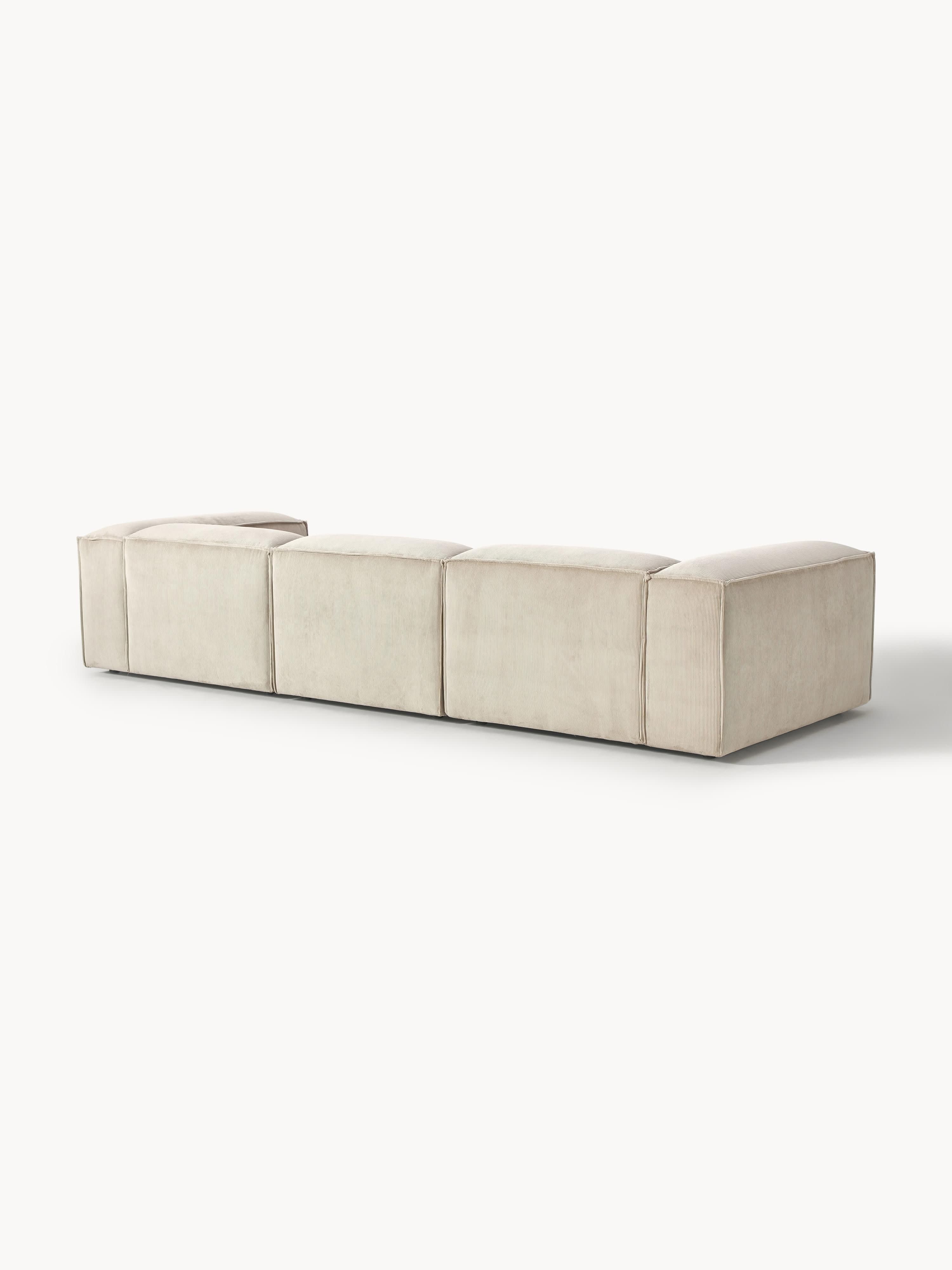Modulaire bank Lennon (4-zits) van corduroy