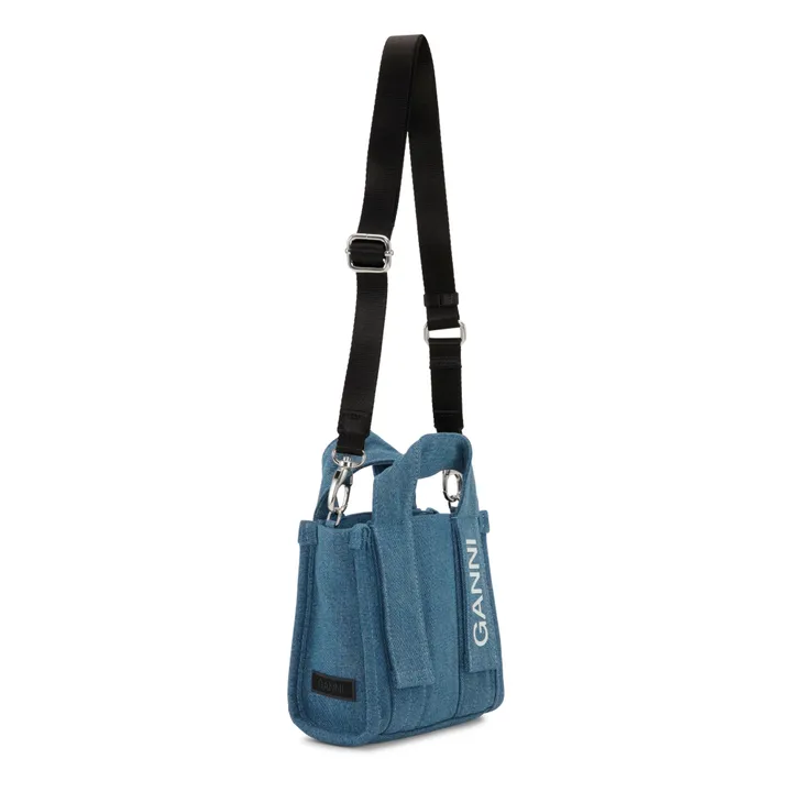 Ganni Sac Mini Tech Fibres Recyclées | Denim