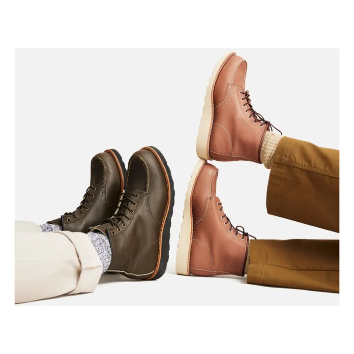 Red Wing Boots Moc Toe | Brun