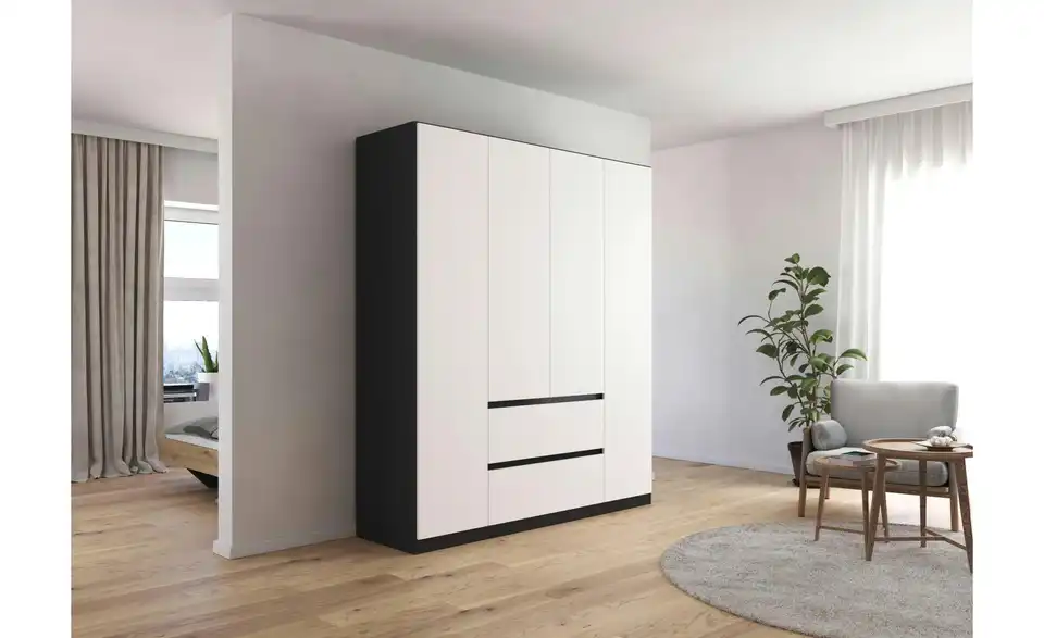 Drehtürenschrank Mainz 181 cm 4 Stück