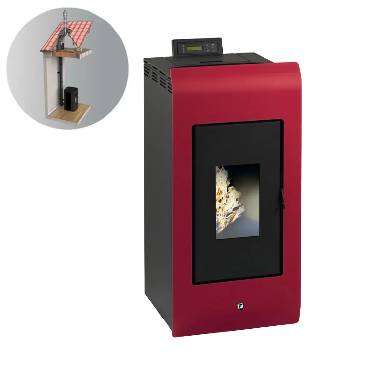 Interstoves Zara 9 Pack - Bordeaux