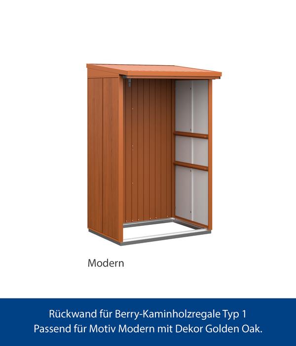 Hörmann Rückwand für Berry-Kaminholzregal