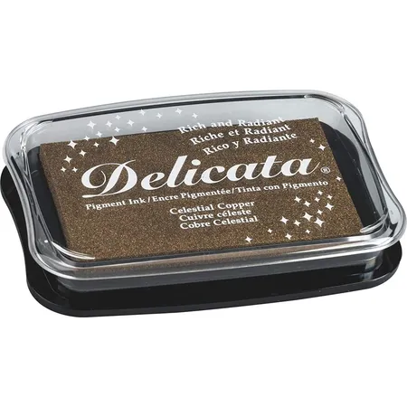 Knorr Prandell Stempelkissen Delicata metallic kupfer