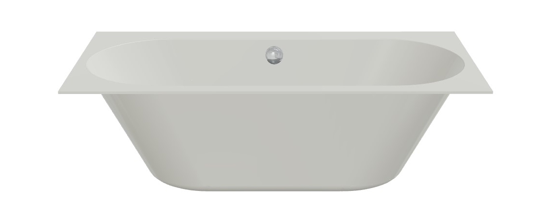 Xenz Madeira inbouw ligbad acryl 160x75cm pergamon