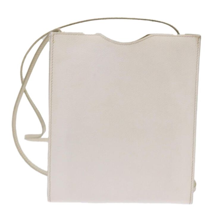Hermès Vintage Hermès Crossbody Bag White