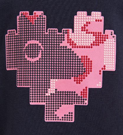 LEGO? Duplo Bluse - LWTonja - Navy m. Hjerte