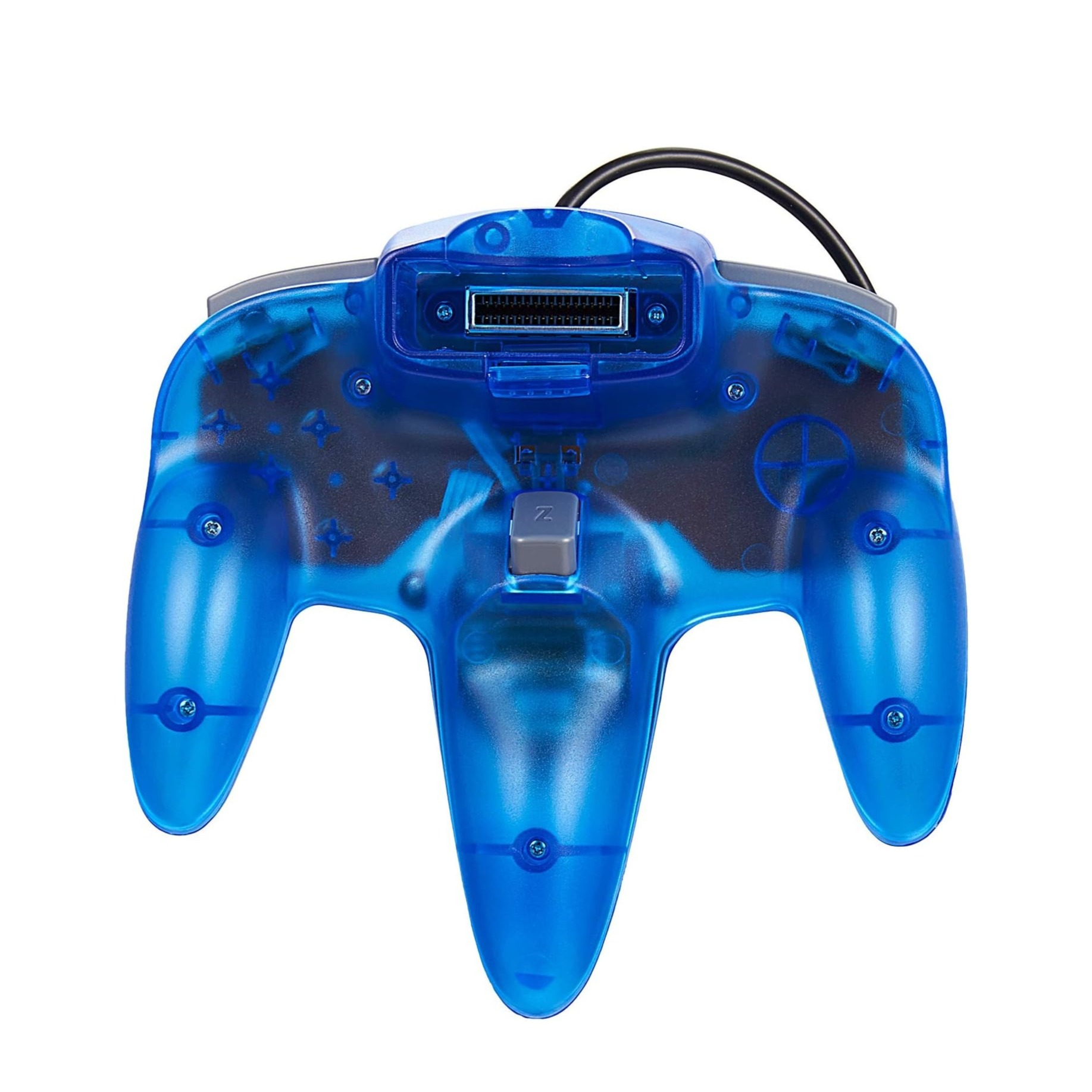 Nintendo N64 Gamepad Gaming Controller - Blau Transparent