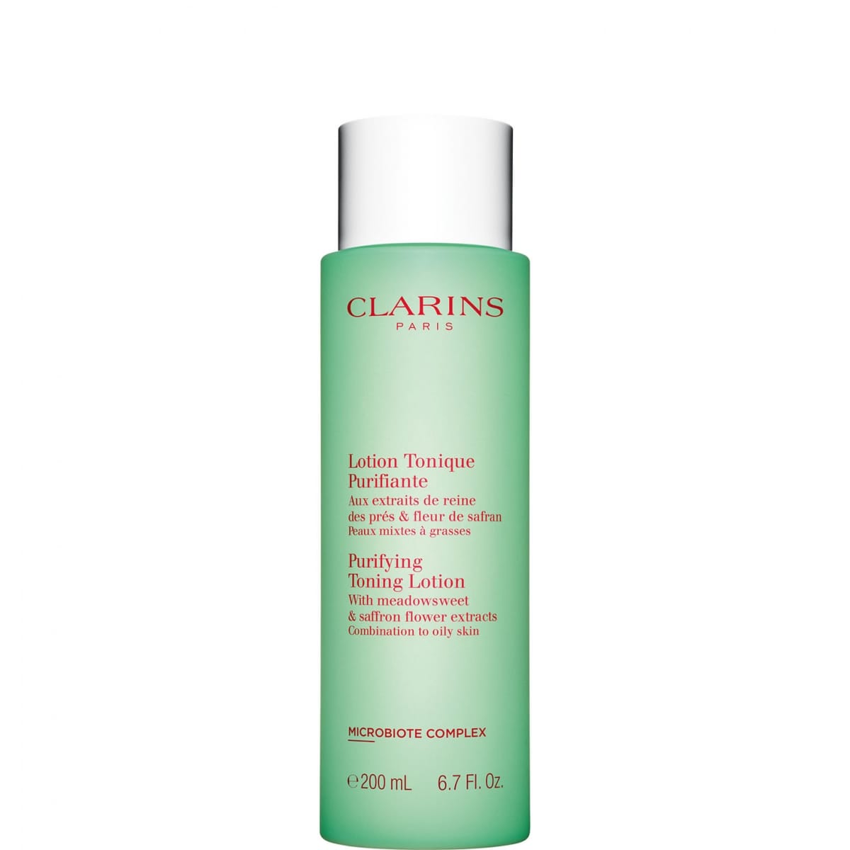 CLARINS Lotion Tonique Purifiante Aux Extraits de Reine des Près &  Fleur de Safran