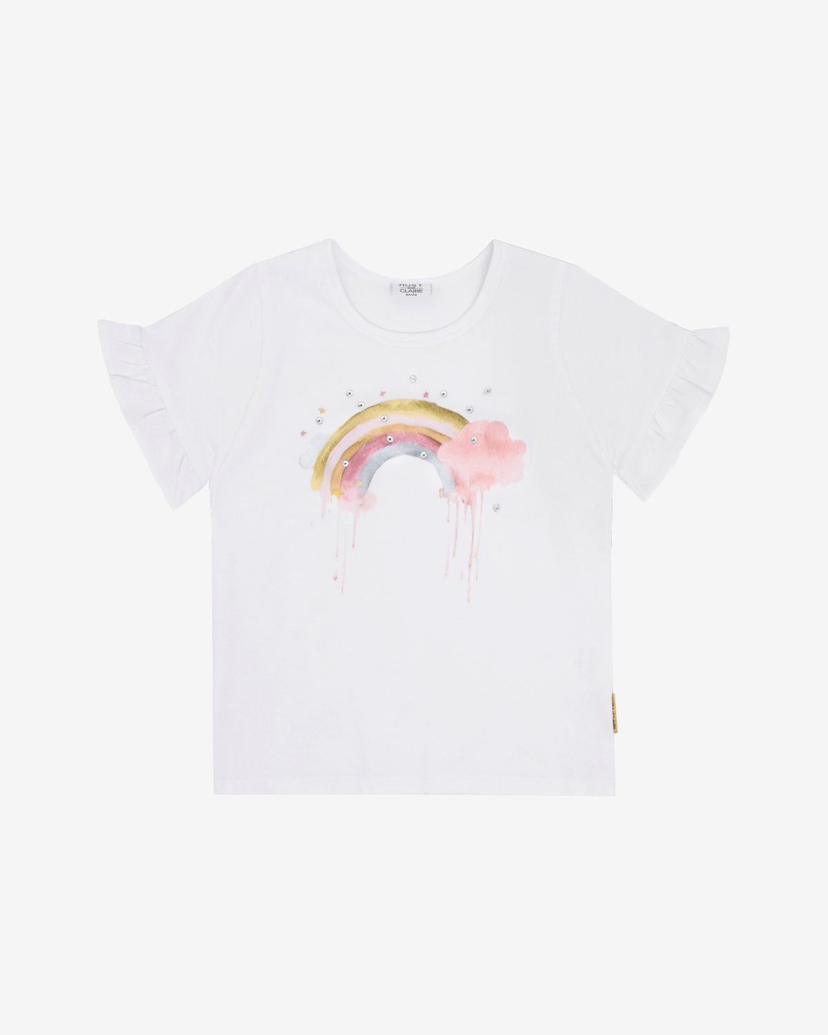 T-skjorte Barn M/ Glitter – Bomull, Elastan | HCAlma Rainbow