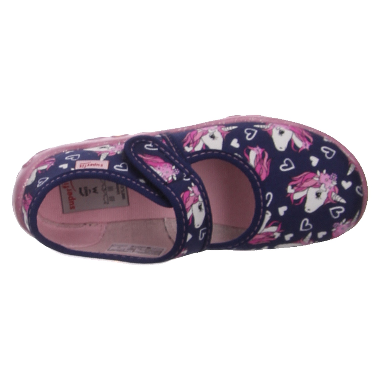 Superfit Hausschuhe blau/rosa blau