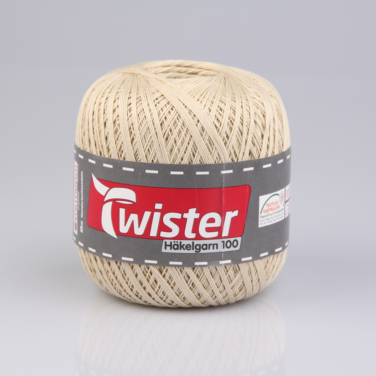 Häkelgarn TWISTER - beige - 100g