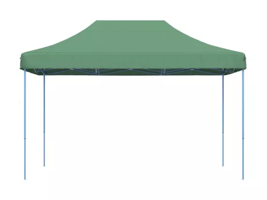 Tente de réception pliable escamotable vert 410x279x315 cm
