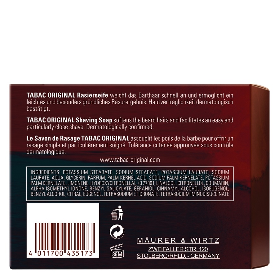 Tabac Shaving Soap Bowl 125g