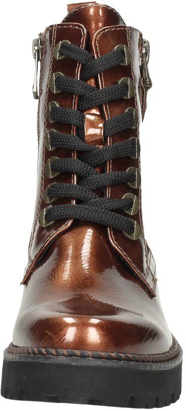 Marco Tozzi Veterschoenen Hoog brons