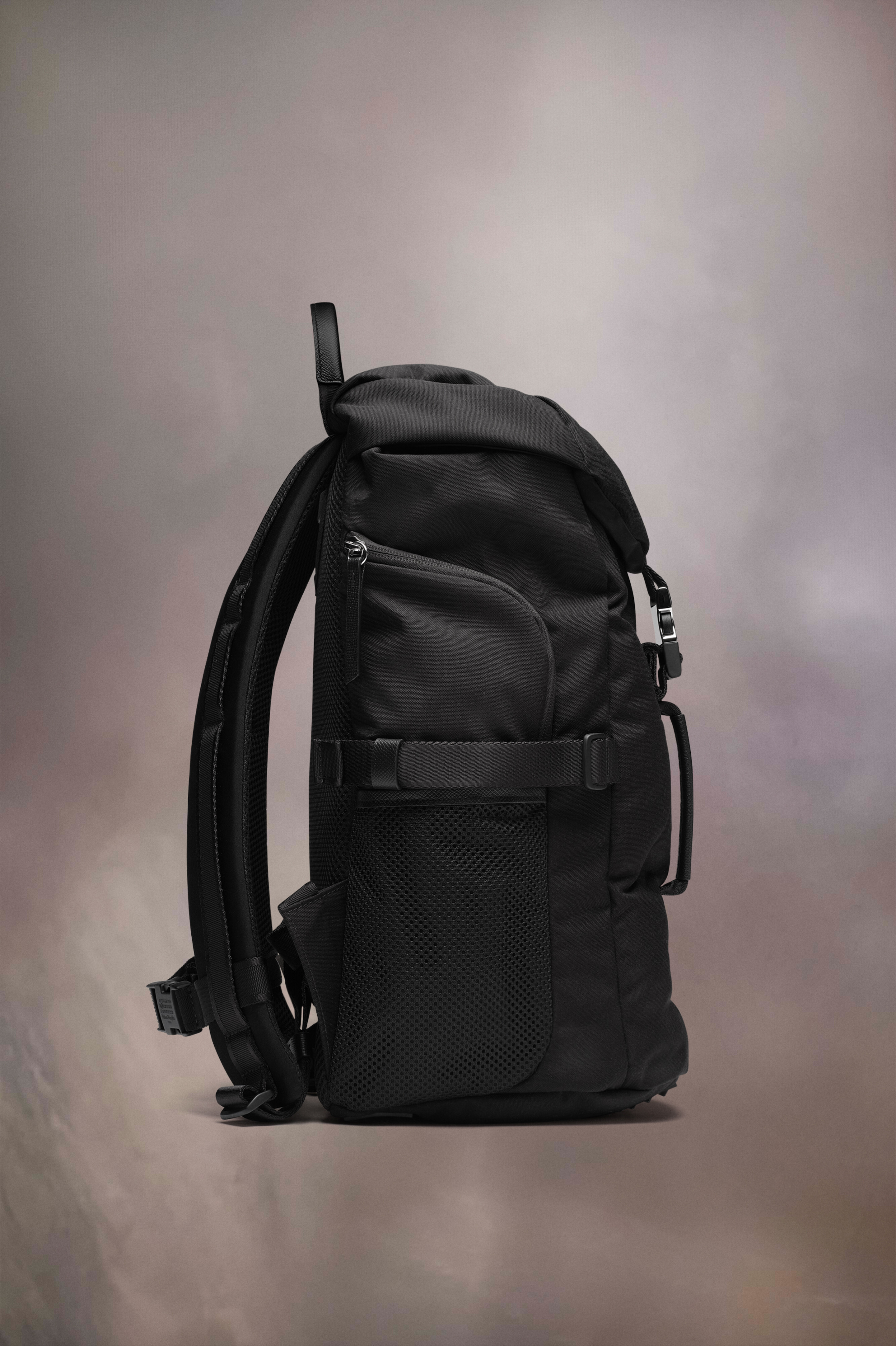 Black Nylon Small Glam Slam Backpack Noir