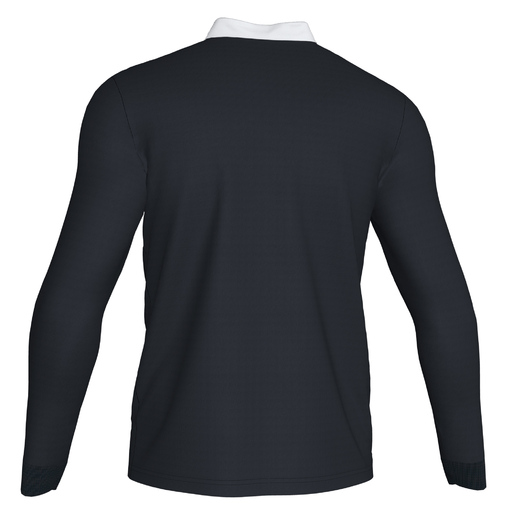 Polo Manga Larga Joma Winner Ii Preto Antracita