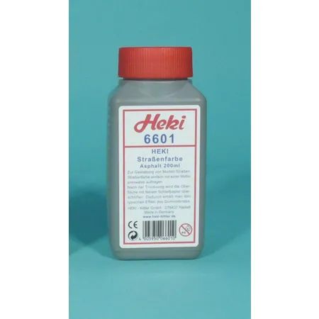 Heki 6601 Straßenfarbe Asphalt, 200 ml