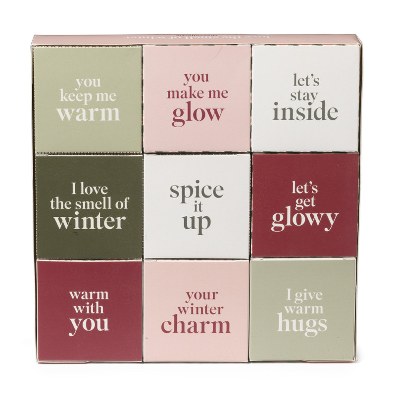 Winter thee assorti - 9x8 stuks