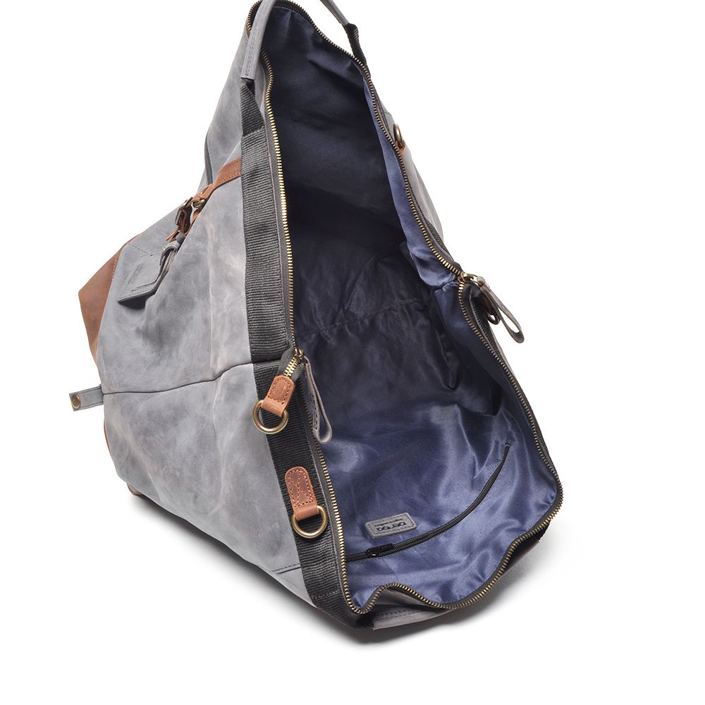 Berba Barbarossa Leren Weekender Reistas Navy