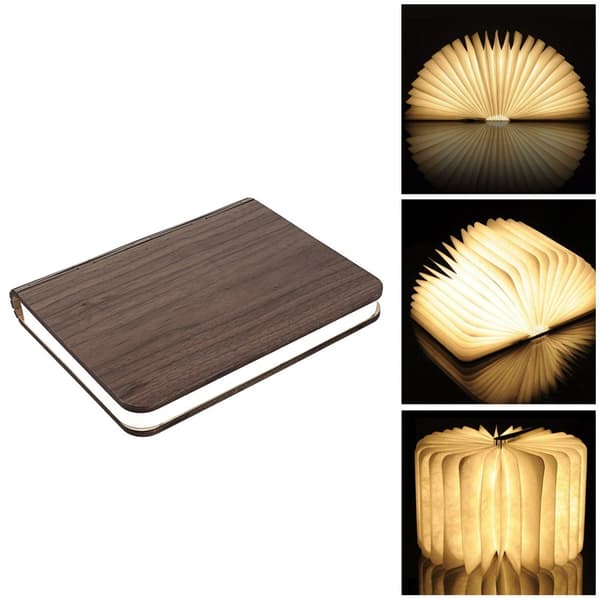 Bok LED-lampe / Book Lamp - (Tre)