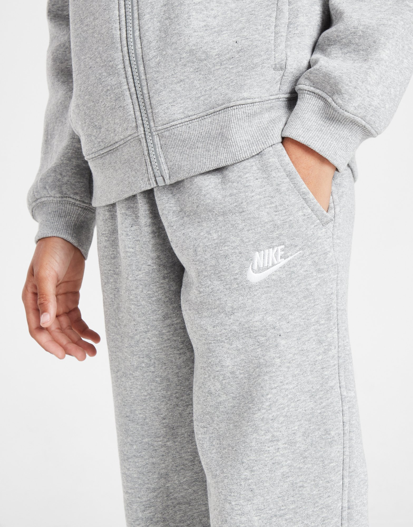 Nike Club Fleece Full Zip Tracksuit Junior